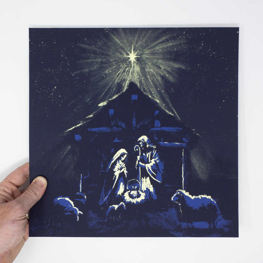 Christmas Nativity – 12x12 Art Print