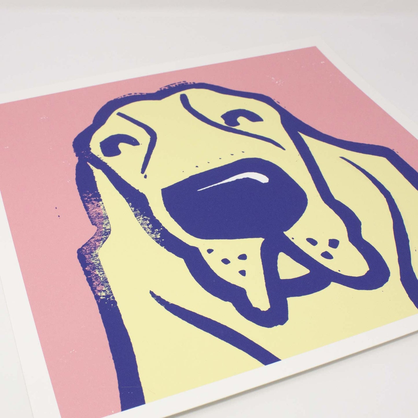 Bassett Hound – 12x12 Dog Art Print