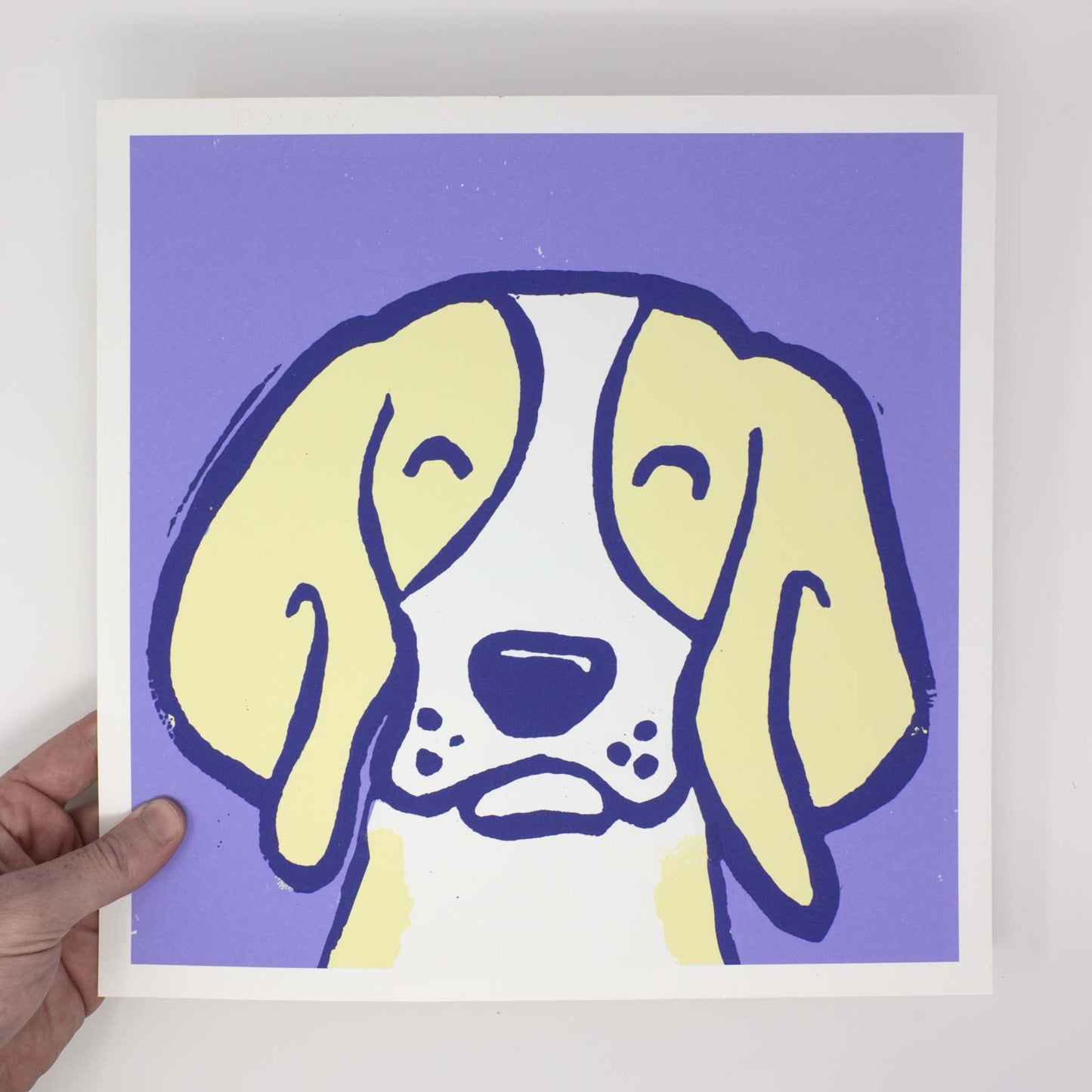 Beagle – 12x12 Dog Art Print