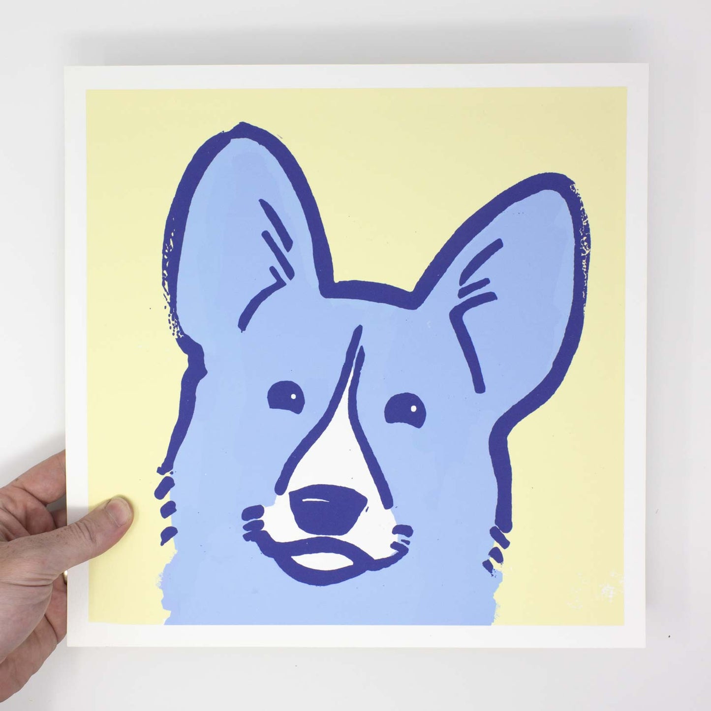 Corgi – 12x12 Dog Art Print