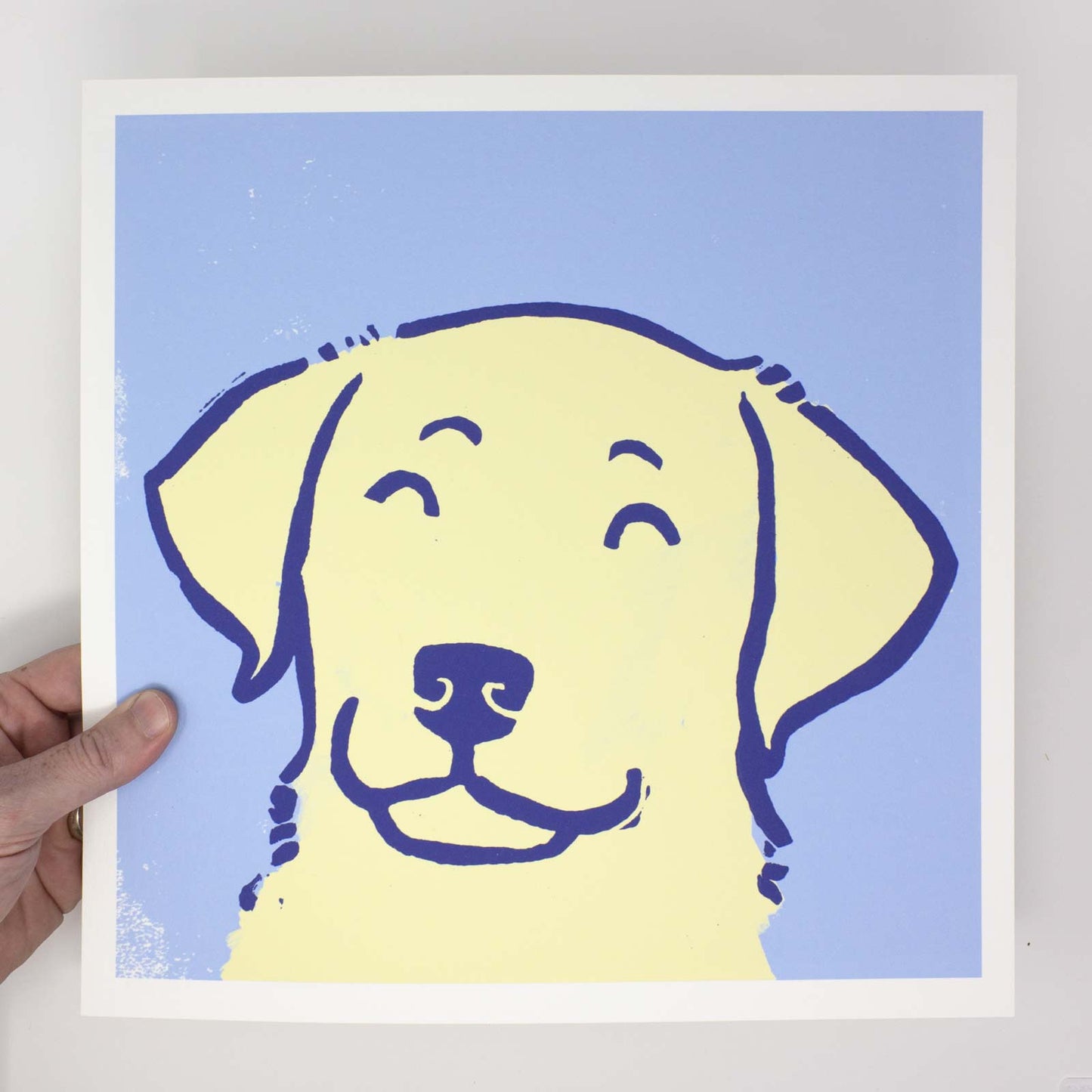 Golden Retriever – 12x12 Dog Art Print