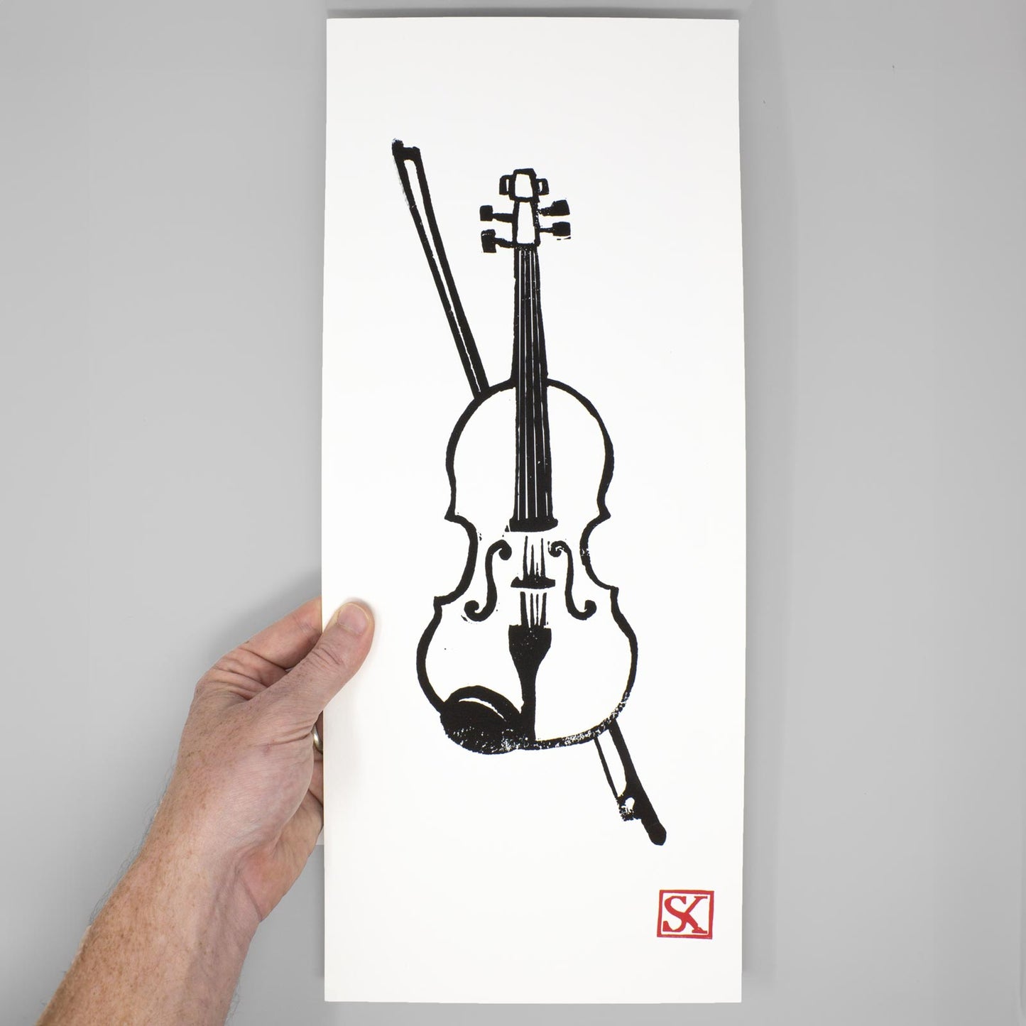 Violin – 8x19 Art Print